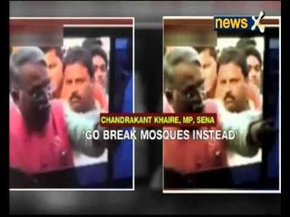 Shiv Sena MP Chandrakant Khaire publicly hurls abuses at tehsildar