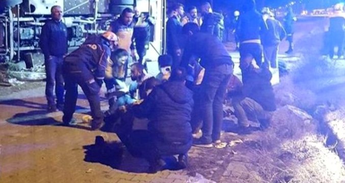 Ankaragücü Taraftarını Taşıyan Otobüs Kaza Yaptı: 2 Ölü