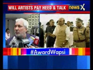 Home Minister Rajnath Singh invites protesting writers and scholars for talk