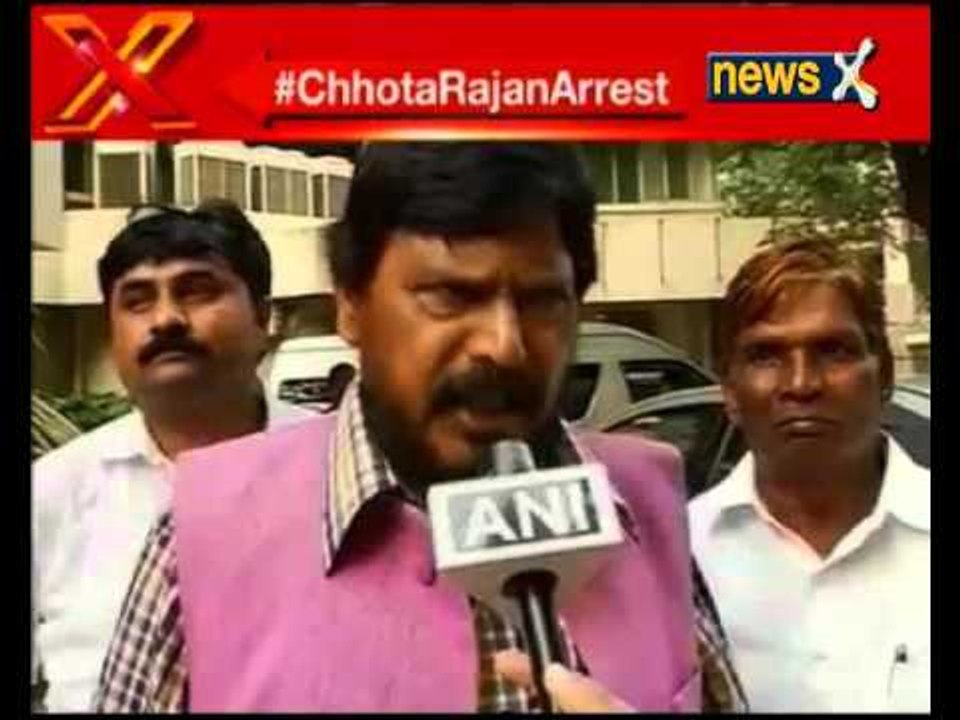 Chhota Rajan arrested because he is a Dalit, says RPI Chief Ramdas Athawale