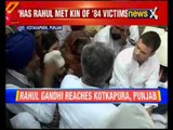 Rahul Gandhi reaches Kotkapur, Punjab