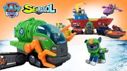 Paw Patrol Sea Patrol Rocky Transforming Vehicle || Keiths Toy Box