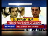Subramanian Swamy targets Rahul Gandhi again, says will ask ED to register FIR