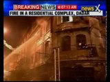 Massive fire breaks out in a multi storey building in Dadar, Mumbai