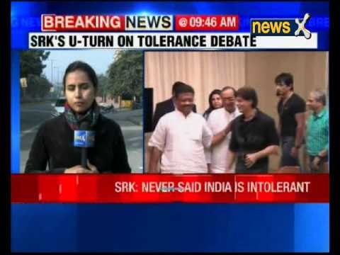 Shahrukh Khan clarifies over his 'intolerance' remarks