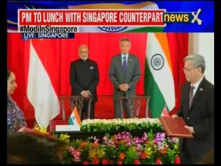 India, Singapore sign joint declaration on strategic partnership
