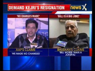 AAP's Lokpal 'mahajokepal', Bhushan tears into Arvind Kejriwal