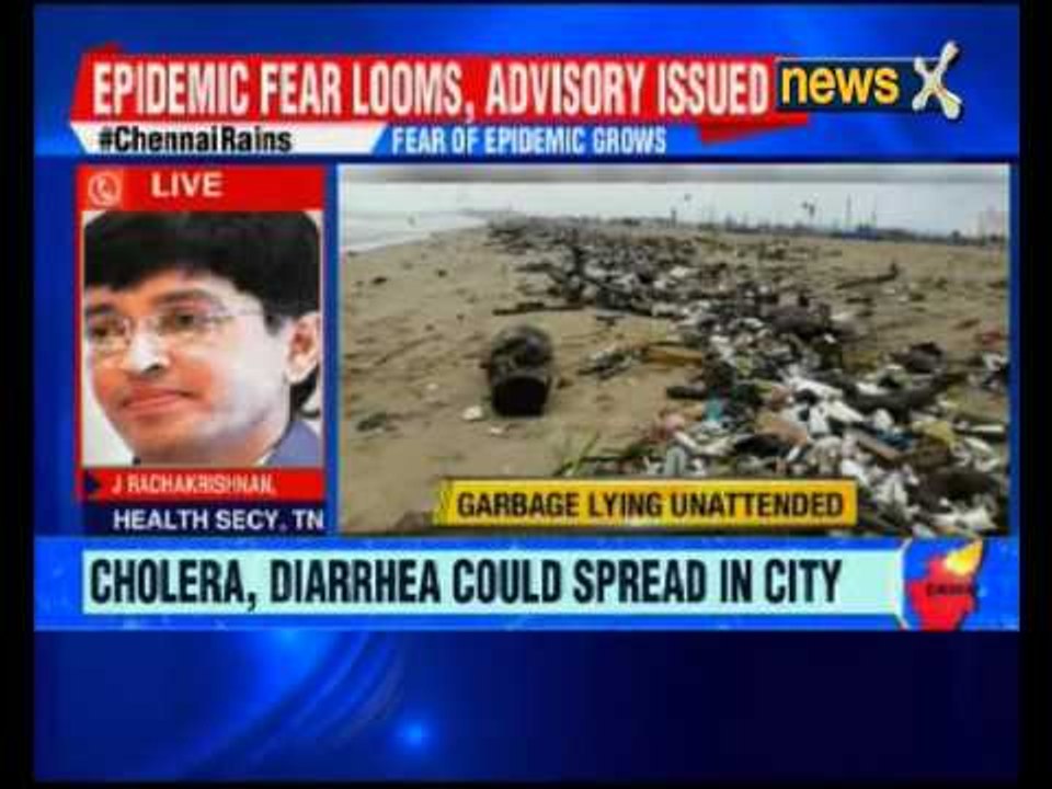 Chennai: Drains Clogged,Garbage on Streets