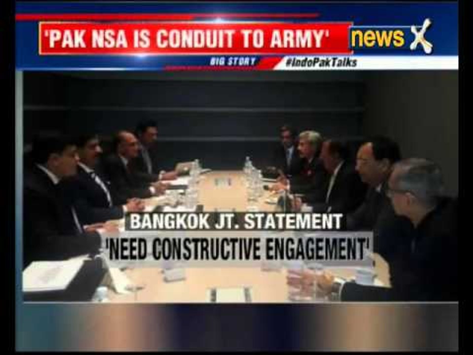 India and Pakistan hold NSA-level meeting in Bangkok