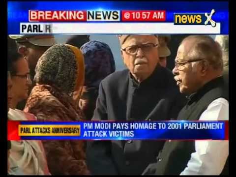 PM Narendra Modi, Sonia Gandhi and others pay tribute to martyrs of 2001 Parliament attack