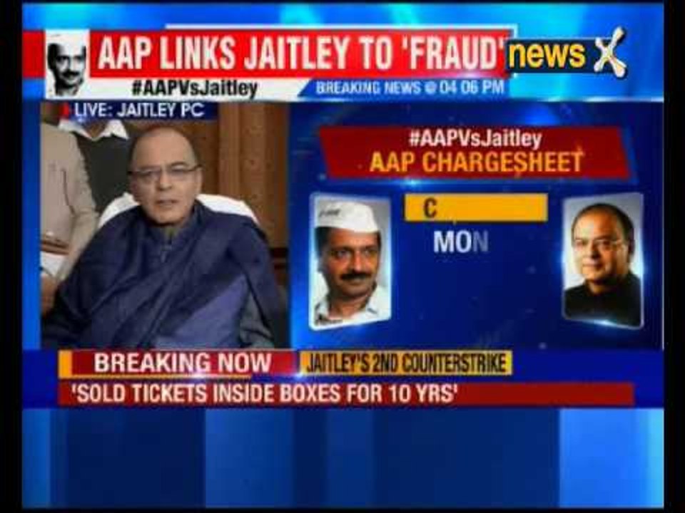 Arvind Kejriwal believes in 'untruth' and 'falsehood', says Arun Jaitley