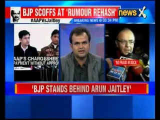 Download Video: Arun Jaitley hits back at Arvind Kejriwal, says AAP leader believes in untruth and defamation