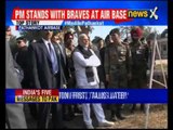 India's Narendra Modi visits Pathankot Air Base