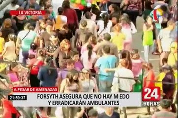 Alcalde George Forsyth reapareció tras frustrado atentado en su contra