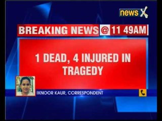 Under construction building collapse in Delhi