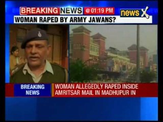 Girl alleges gang-rape by three army personnels in running train