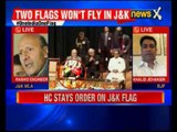 Jammu and Kashmir high court stays its two-flag order