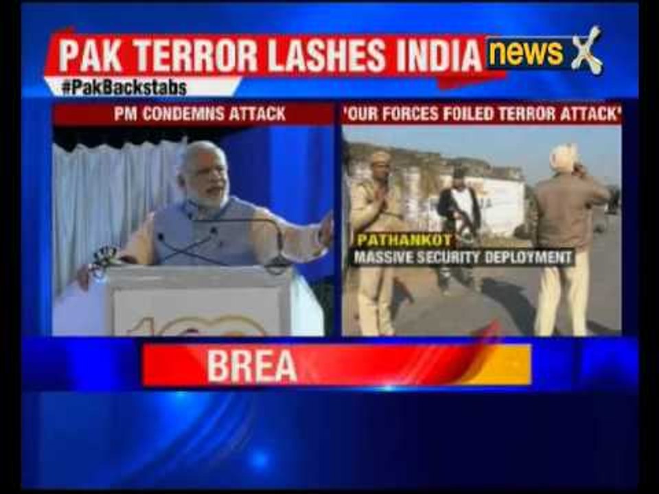 Enemies of humanity carried out the attack in Pathankot, says PM Modi