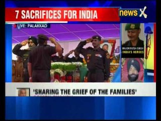 Pathankot Terror Attack: Final farewell to martyred NSG officer Niranjan Kumar