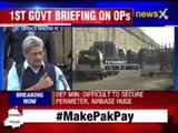 #MakePakPay: Defence Minister @manoharparrikar briefing on #Pathankot attack. (Q&A round)