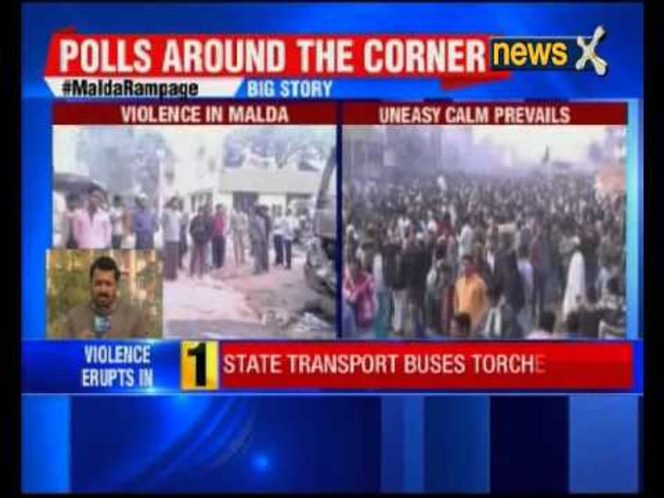 Malda violence: Muslim mob ransack police stations, burn vehicles