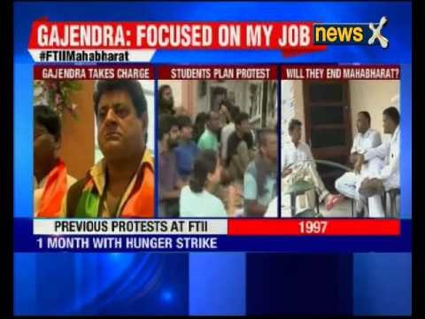 Gajendra Chauhan to take charge as FTII Chief today, Students plan protest