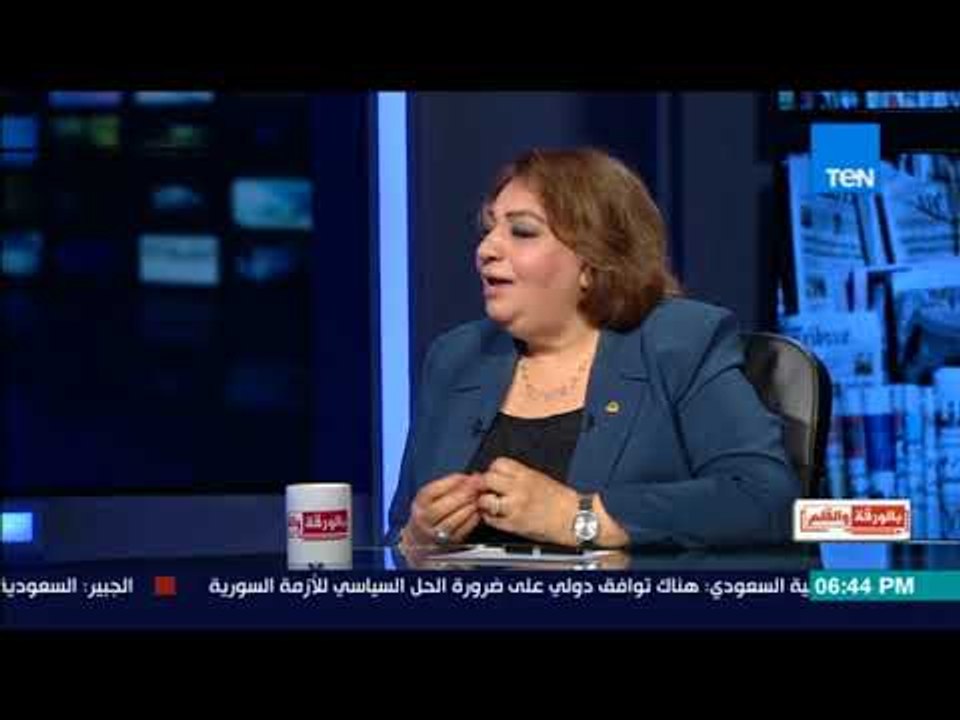 بالورقة والقلم - تهاني الجبالي : الاعلام بيعلم الناس التفاهة .. وهو اخطر ما في المعادلة