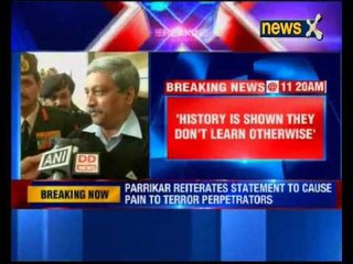 'Must hurt those who inflict pain on you': Manohar Parrikar