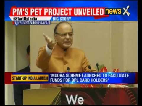 Minimum government interference in 'Start-Up India' scheme: Finance Minister Arun Jaitley