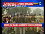 Dalit scholar suicide: Students protest outside HRD ministry in Delhi, cops use water cannon