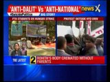 Rohith Vemula death: Protests continue at Hyderabad University ahead of Rahul visit