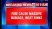 Indian Navy boat sinks off Chennai due to fire