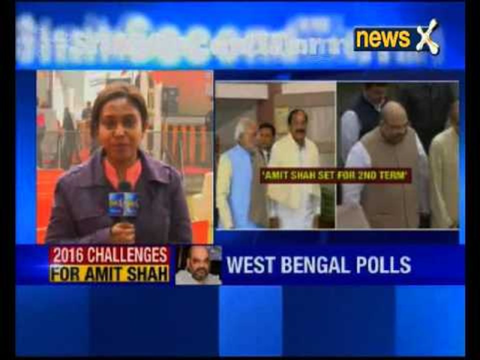 BJP Presidential Polls: BJP president Amit Shah to file nomination today