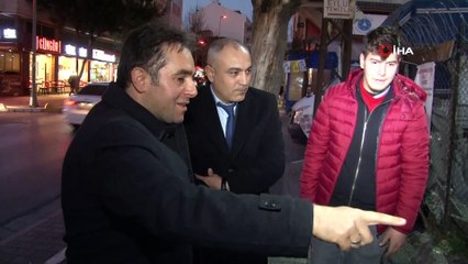 Pankartları yırtılan belediye başkan adayından, esprili yanıt
