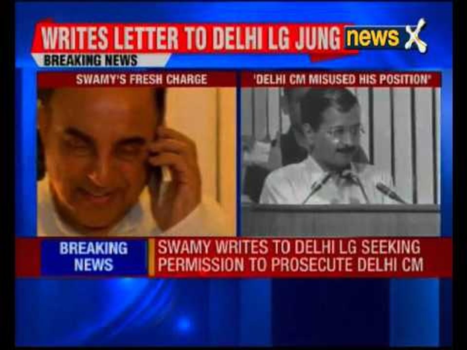 Subramanian Swamy seeks Delhi L-G's permission...