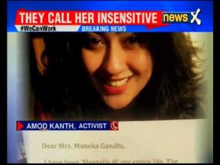 'How can a mentally ill person be given a job?': Maneka Gandhi
