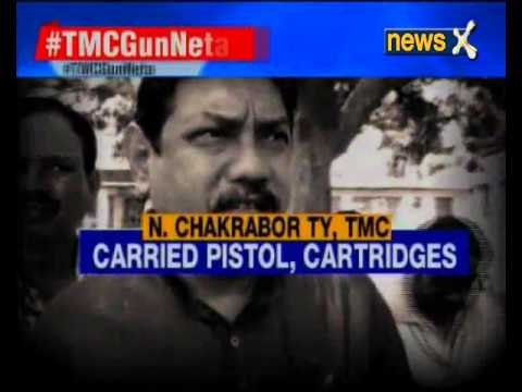 TMC leader Naren Chakraborty arrested at Kolkata airport for carrying a pistol