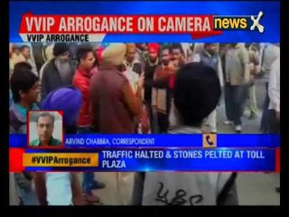 VVIP arrogance caught on camera at Patiala toll plaza