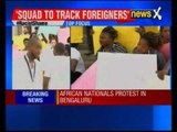 African nationals protest in Bengaluru