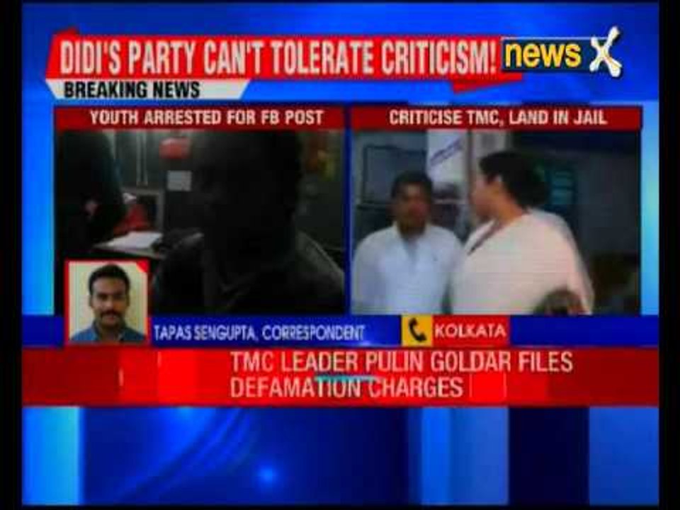 Youth arrested in West Bengal for criticising TMC government on Facebook