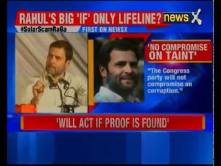 Congress party will never compromise on corruption, says Rahul Gandhi