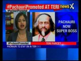 TERI promoted RK Pachauri as the new executive vice Chairperson