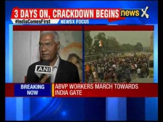 Sitaram Yechury backs JNU students, calls it undeclared Emergency