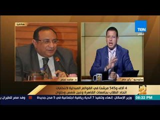 رأى عام - رئيس جامعة حلوان يوضح أسباب استبعاد الطلاب من انتخابات الاتحادات