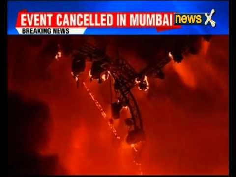 Massive fire breaks out during cultural programme at 'Make in India' event in Mumbai