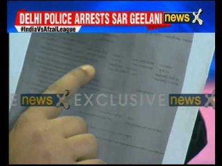 NewsX Exclusive: Geelani sent to two days police custody