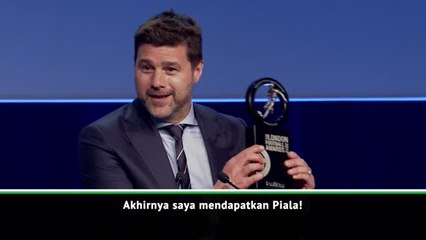 Akhirnya saya mendapatkan piala! - Pochettino