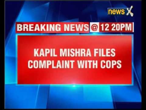 Delhi Water Minister Kapil Mishra recieves threat calls