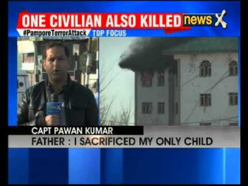 22 year old Army captain martyred in Pampore Terror Attack