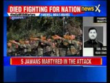 Pampore Martyrs: Five brave Indian jawans martyred in the Pampore attack in J&K